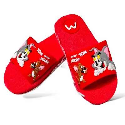 Picture of Eva toddler Cute Tom and Jerry casual flip flops for Baby kids Unisex Stylish Trendy fashionable Slide slippers, chappels,sandal for Baby kids girls boys Children