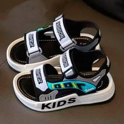 Picture of Children Sport Sandals New Boys Girls Casual BeachShoe Comfortable Soft Sole Kids Shoes Fashion Non-slip Slippers toddler