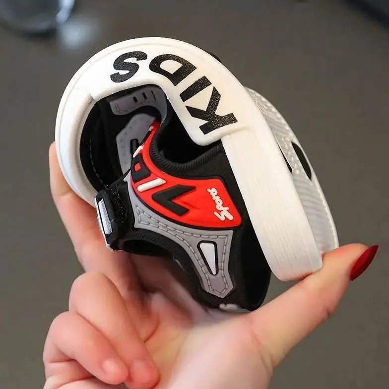 Picture of Children Sport Sandals New Boys Girls Casual BeachShoe Comfortable Soft Sole Kids Shoes Fashion Non-slip Slippers toddler