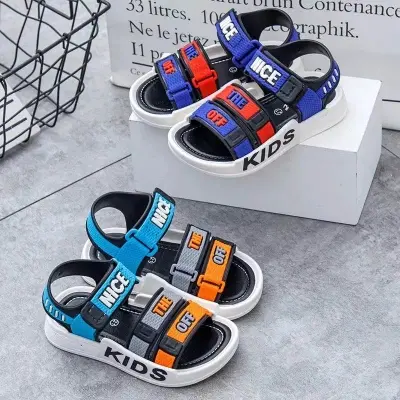 Picture of Children Girls Boys Sandals Children Beach Sandals New Non-slip Soft Bottom Breathable Girls Boys Shoes Lightweight Kids Shoes