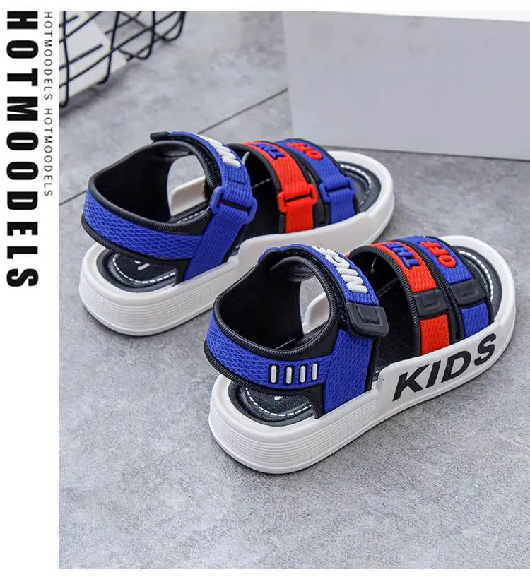 Picture of Children Girls Boys Sandals Children Beach Sandals New Non-slip Soft Bottom Breathable Girls Boys Shoes Lightweight Kids Shoes