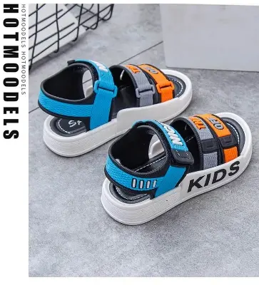 Picture of Children Girls Boys Sandals Children Beach Sandals New Non-slip Soft Bottom Breathable Girls Boys Shoes Lightweight Kids Shoes