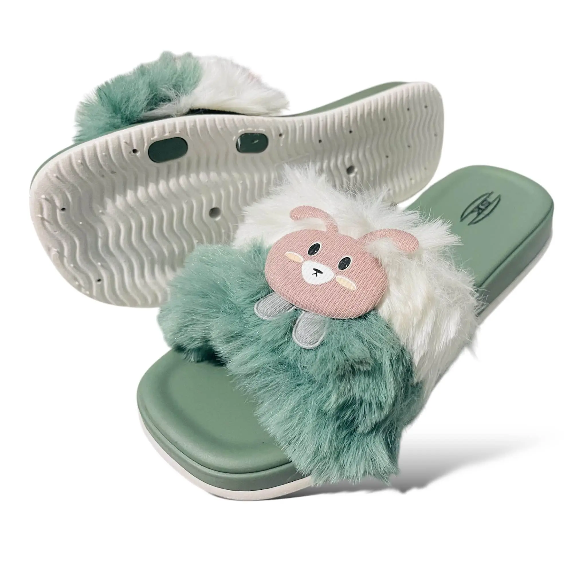 Picture of Slipper for Girls Sandal for girls house slipper sandal for woman New premium Sandal Flat For Woman Color Family:Blue, Green, Pink