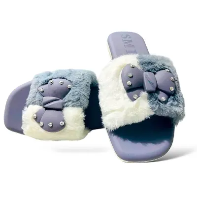 Picture of Slipper for Girls Sandal for girls house slipper sandal for woman New premium Sandal Flat For Woman Color Family:Blue, Green, Pink