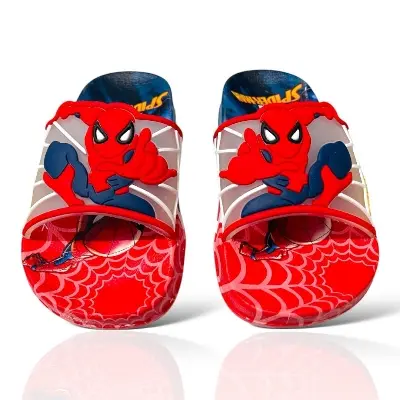 Picture of Slides Slipper for Child’s Boys New Model Slippers Shoes Graffiti Open Toe Low Platform Flip Flops Outdoor Flat Beach Slides Sandals