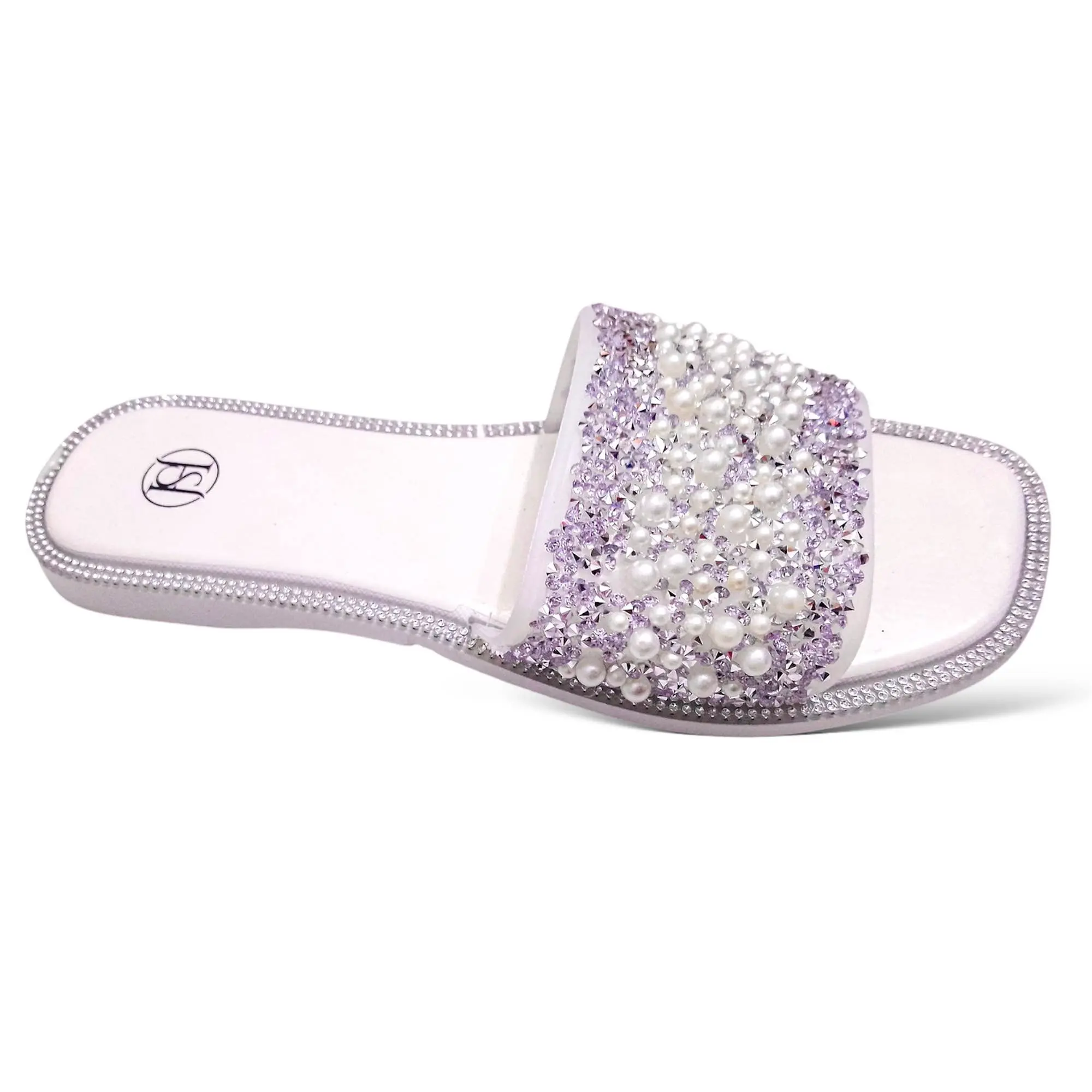 Picture of Fashionable Full Stone Siliper - Shoe For Women New Premium Sandal For Girls