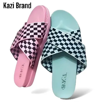 Picture of Womens Flat Regular Shoes New Fashionable Ladies Flat Slipper Sandals New Premium Sandal for Girls