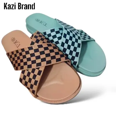 Picture of Womens Flat Regular Shoes New Fashionable Ladies Flat Slipper Sandals New Premium Sandal for Girls