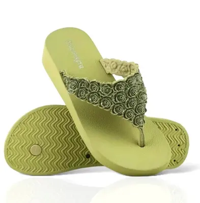 Picture of New Collection Girls' Slipper Sandals | Stylish Sami Heel Room Slippers for Women and Girls | New Premium fashionable Sandal for Girls