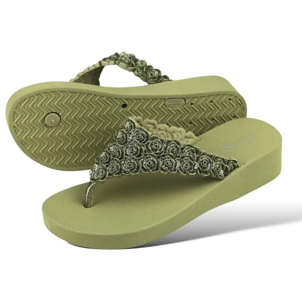 Picture of New Collection Girls' Slipper Sandals | Stylish Sami Heel Room Slippers for Women and Girls | New Premium fashionable Sandal for Girls