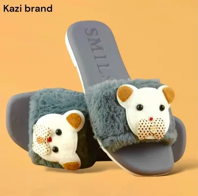 Picture of Flat Slipper for girls New collection Winter slipper for women Room Slipper house slipper wool slipper New premium winter Slippers  for woman