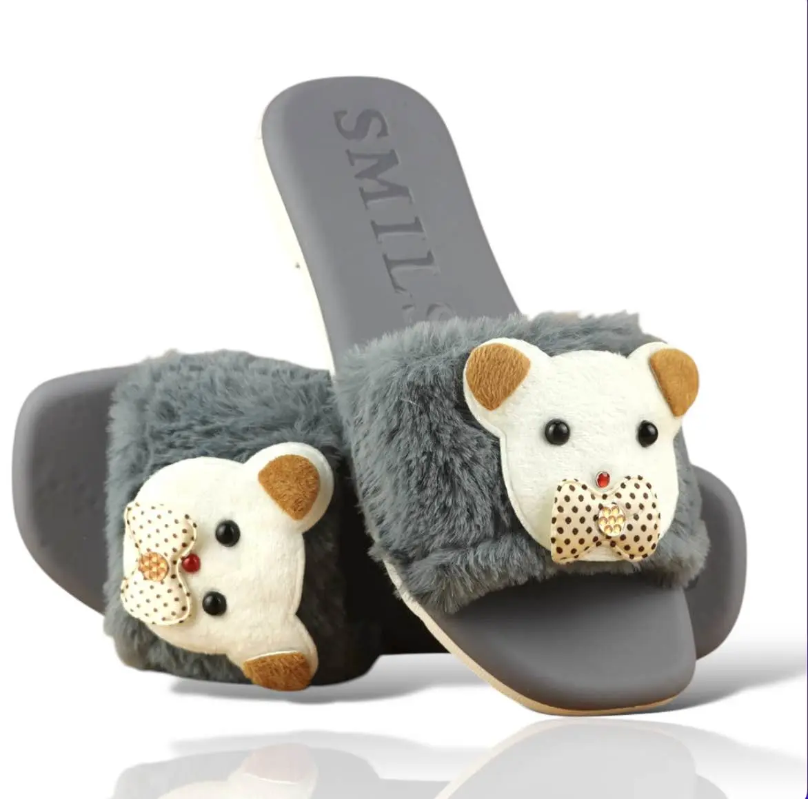 Picture of Flat Slipper for girls New collection Winter slipper for women Room Slipper house slipper wool slipper