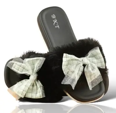 Picture of Flat Slipper for girls New collection Winter slipper for women Room Slipper house slipper wool slipper