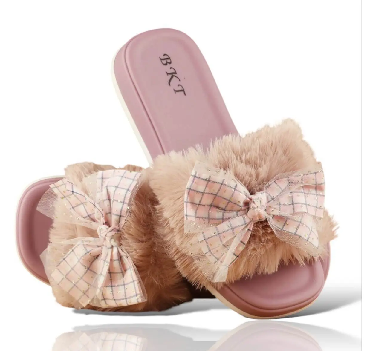 Picture of Flat Slipper for girls New collection Winter slipper for women Room Slipper house slipper wool slipper