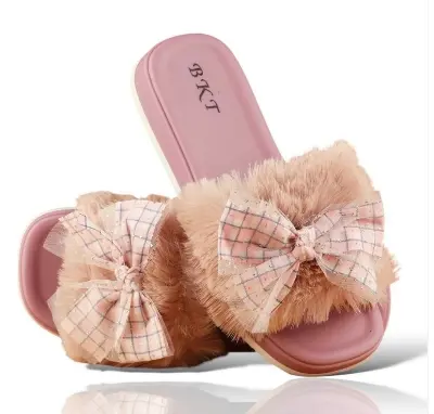 Picture of Flat Slipper for girls New collection Winter slipper for women Room Slipper house slipper wool slipper