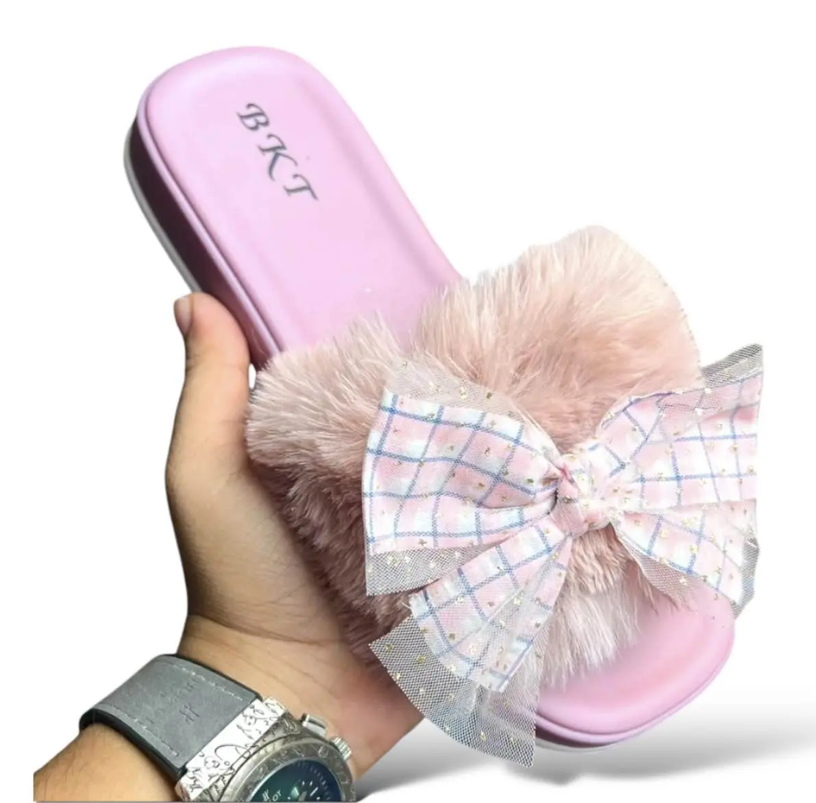 Picture of Flat Slipper for girls New collection Winter slipper for women Room Slipper house slipper wool slipper