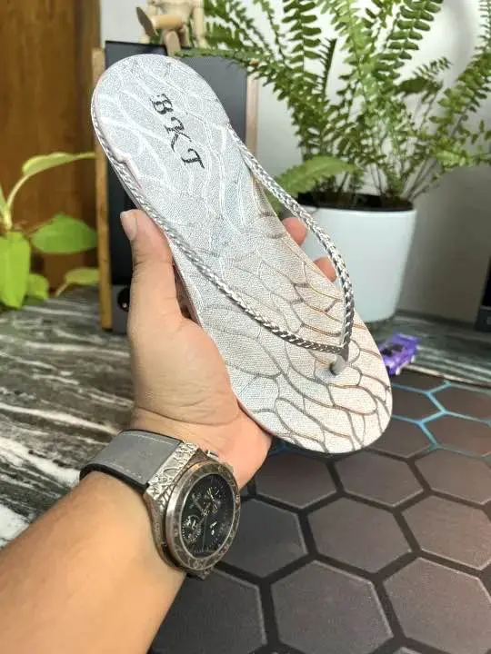 Picture of New Collection Girls' Slipper Sandals | BKT-2399 | Stylish Heel Room Slippers for Women and Girls