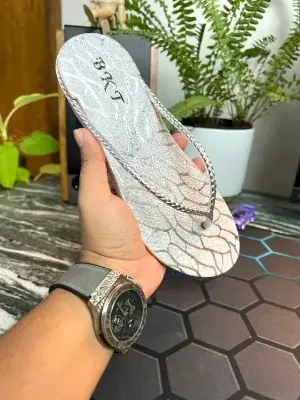 Picture of New Collection Girls' Slipper Sandals | BKT-2399 | Stylish Heel Room Slippers for Women and Girls