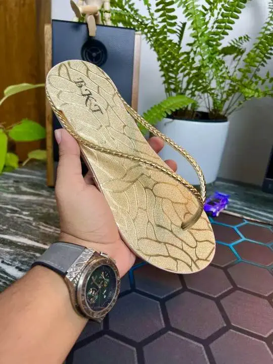 Picture of New Collection Girls' Slipper Sandals | BKT-2399 | Stylish Heel Room Slippers for Women and Girls