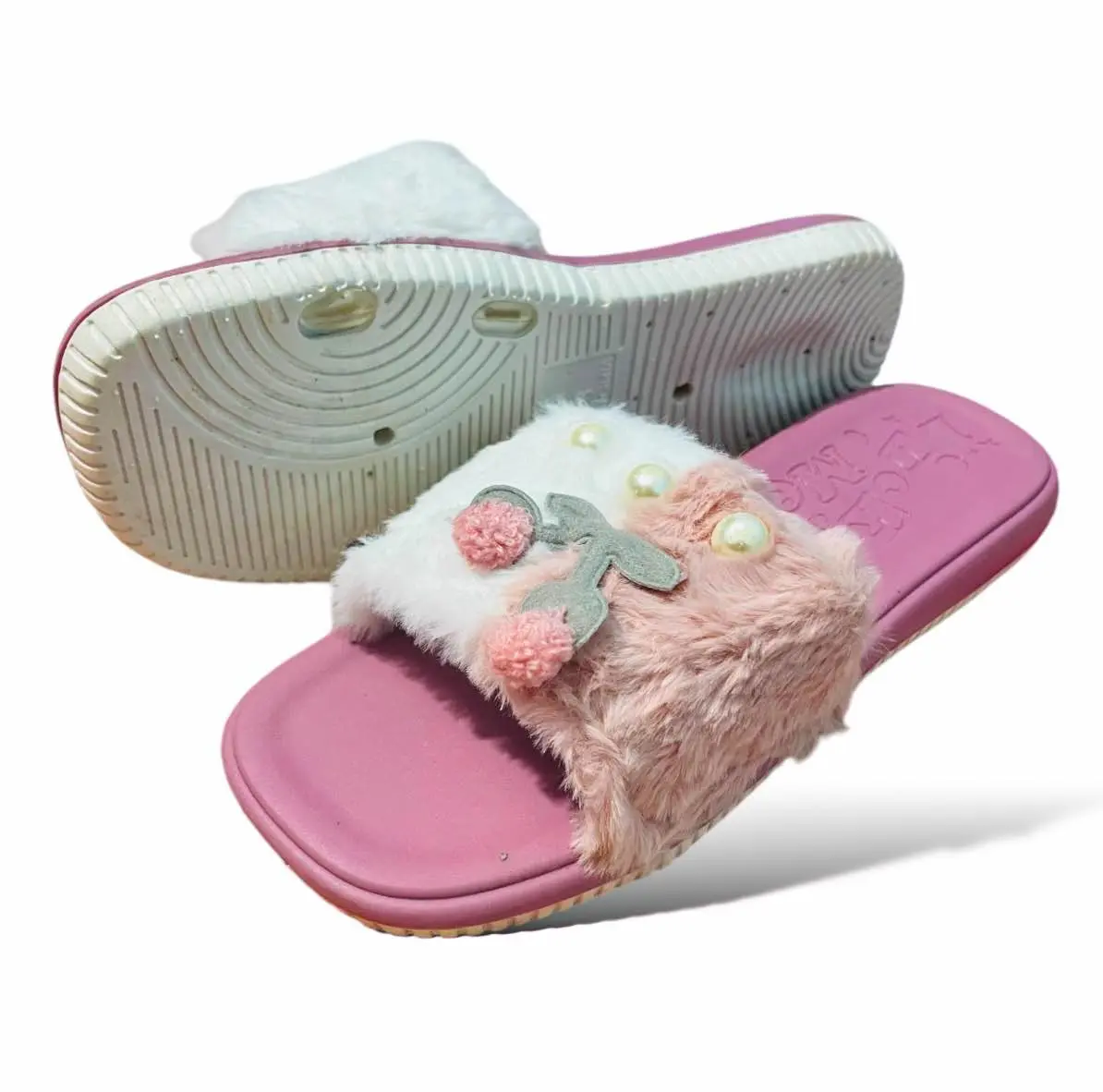 Picture of Flat Slipper for girls New collection Winter slipper for women Room Slipper house slipper wool slipper