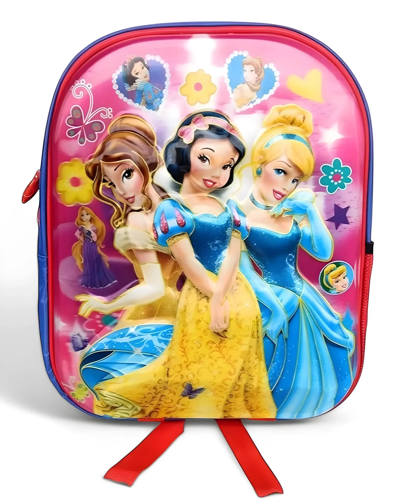 Picture of Kids Time Polyester Pre-Nursery Pink and Blue Barbie Doll Character School Bags Backpack for Girl's (2-5Years)