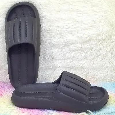 Picture of New Fashionable Stitch Design Solid Color Soft Quick Dry Comfortable Cloud Eva Slippers Slides for Men