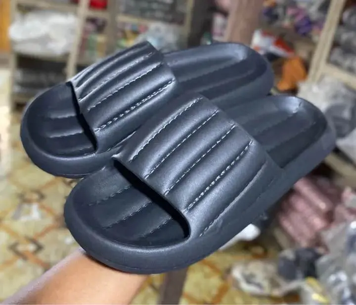 Picture of New Fashionable Stitch Design Solid Color Soft Quick Dry Comfortable Cloud Eva Slippers Slides for Men