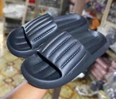 Picture of New Fashionable Stitch Design Solid Color Soft Quick Dry Comfortable Cloud Eva Slippers Slides for Men