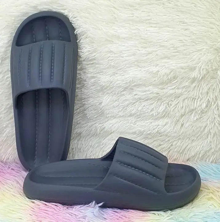 Picture of New Fashionable Stitch Design Solid Color Soft Quick Dry Comfortable Cloud Eva Slippers Slides for Men