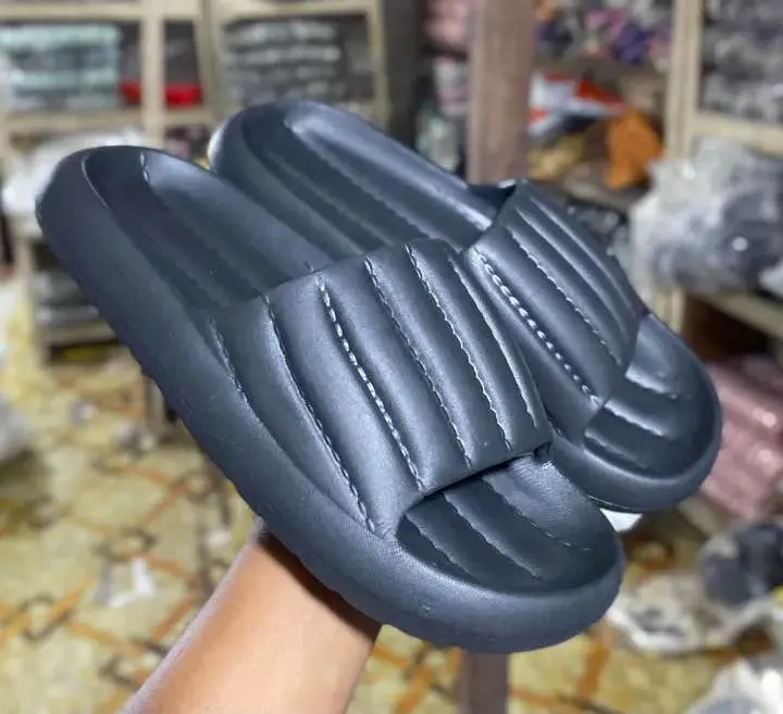 Picture of New Fashionable Stitch Design Solid Color Soft Quick Dry Comfortable Cloud Eva Slippers Slides for Men