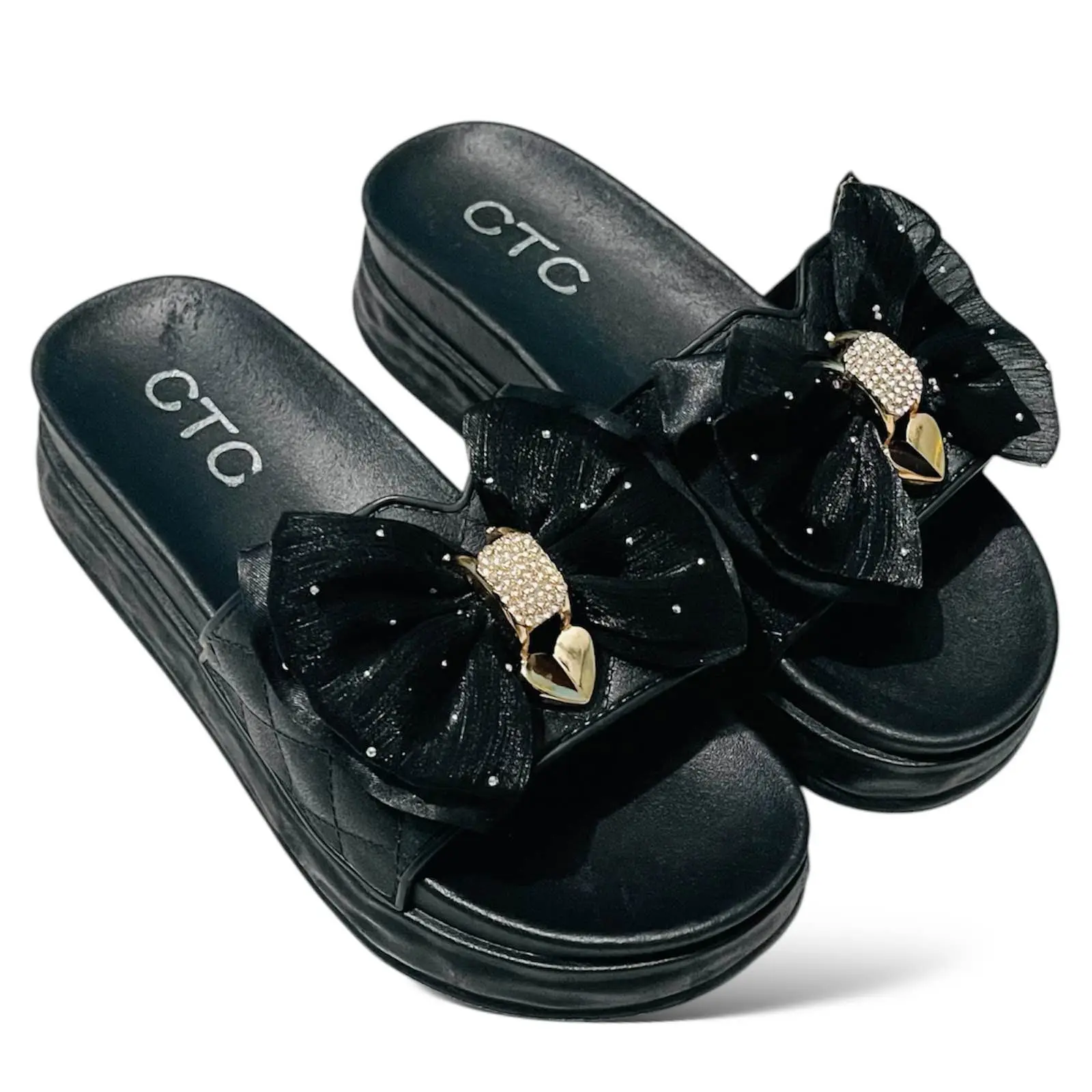 Picture of 2025 New Stylish Heels slippers for woman