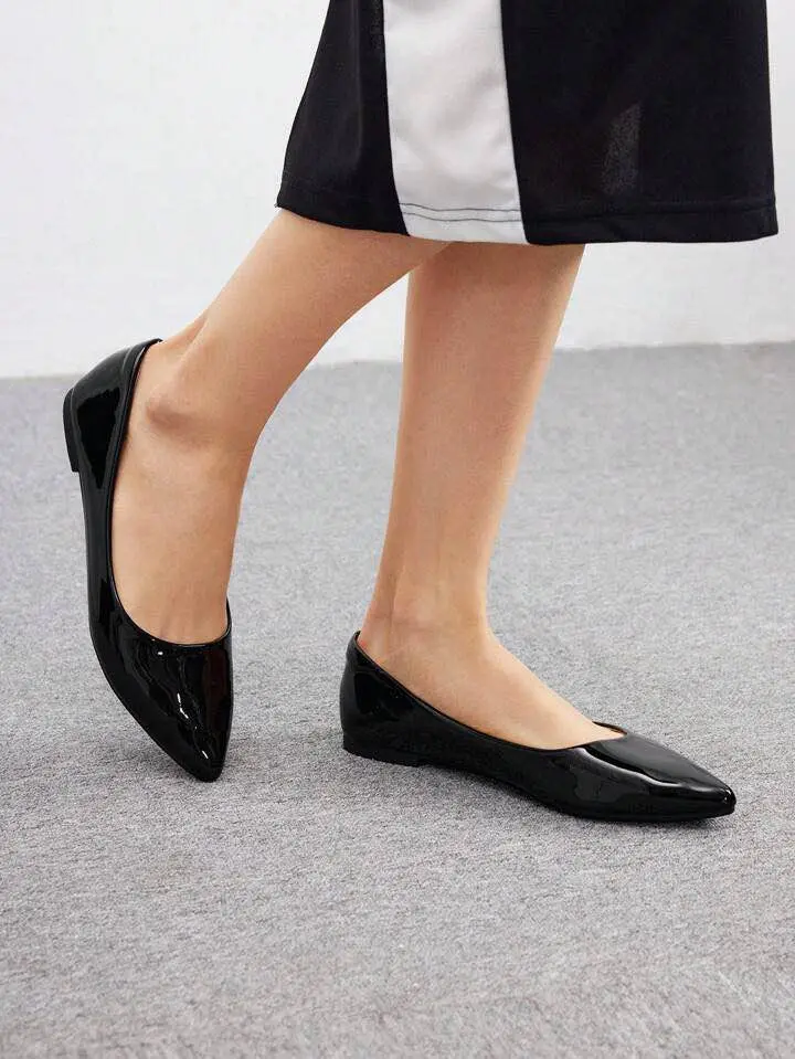 Picture of Premium Velvet Flat Sandals for Women – Fashionable Slippers in Black