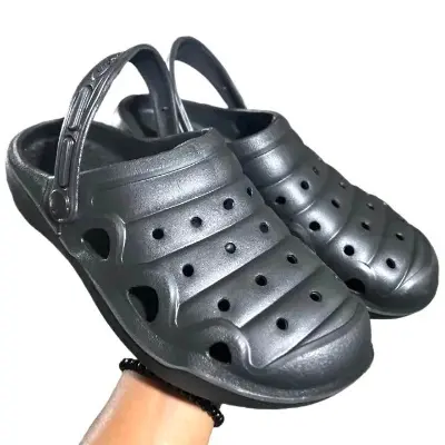 Picture of Mens New Comfortable Lightweight Eva Rubber Crocs Half Shoes Sandals