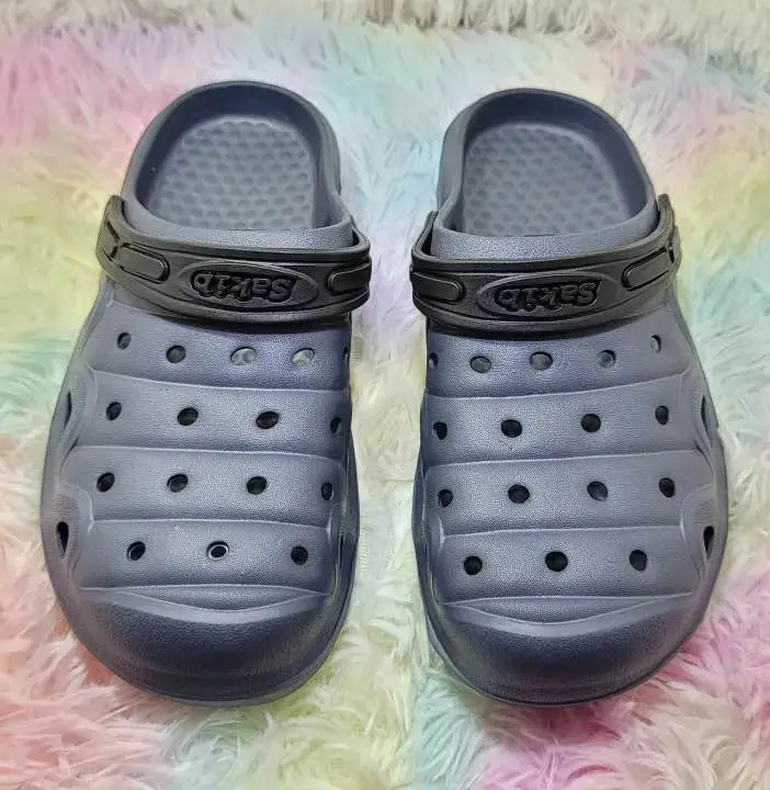 Picture of Mens New Comfortable Lightweight Eva Rubber Crocs Half Shoes Sandals