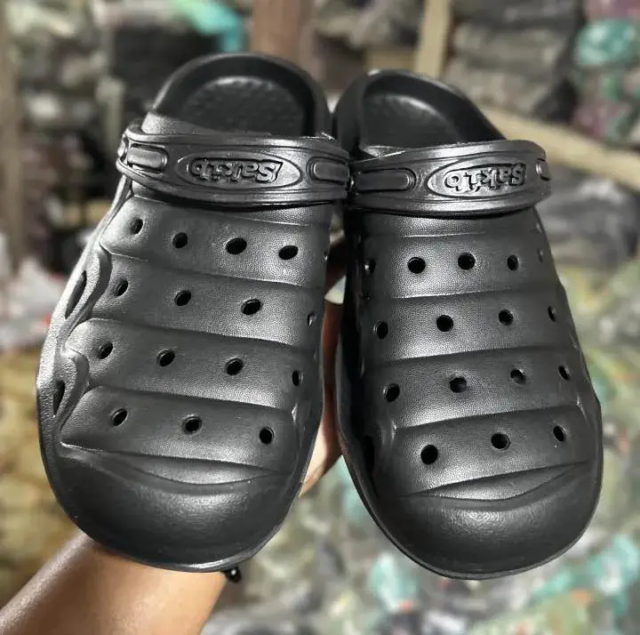 Picture of Mens New Comfortable Lightweight Eva Rubber Crocs Half Shoes Sandals