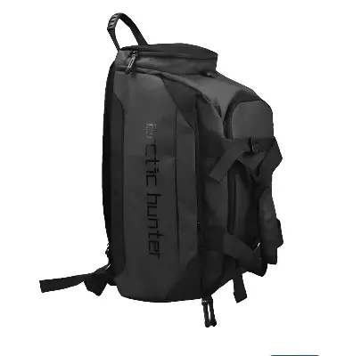 Picture of Fitness Gym Sport Bag for Men Black - Carry Your Gym Gear in Style and Comfort with This Spacious Bag