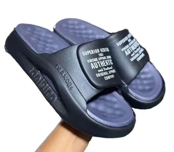 Picture of Mens New Super Soft Comfortable Thick-Sole Double Parted EVA Slides Sandals