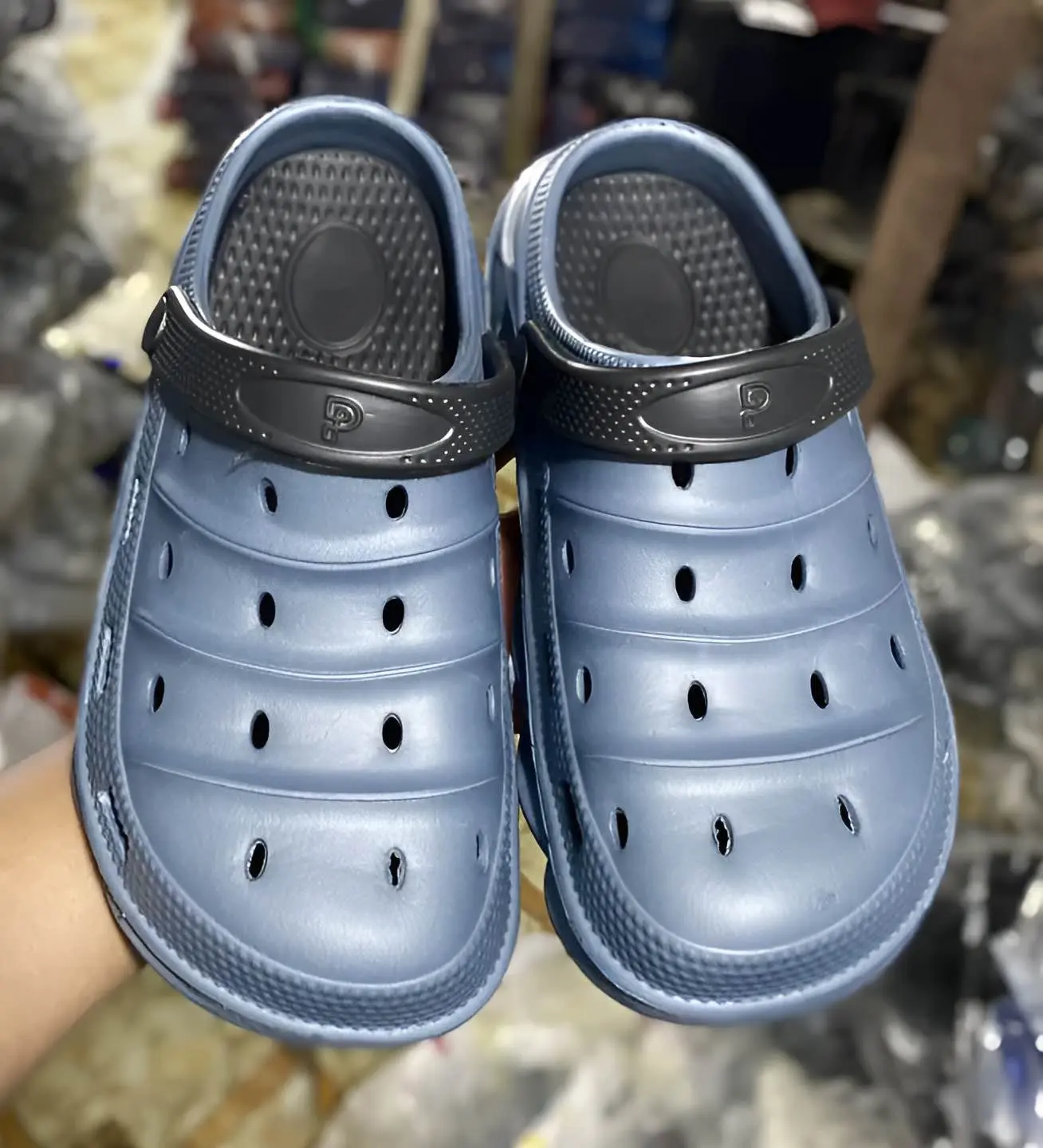 Picture of 2025 Mens New Comfortable EVA Rubber Beach Crocs Clogs Sandal Shoes