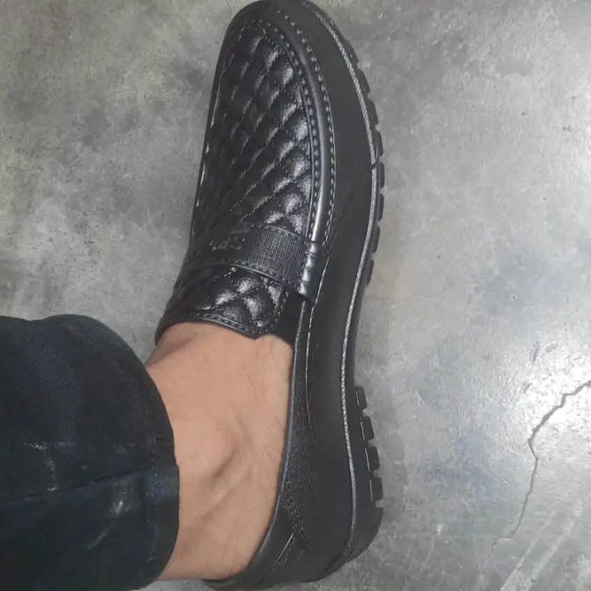 Picture of FASHION Black Rubber Shoes for Men