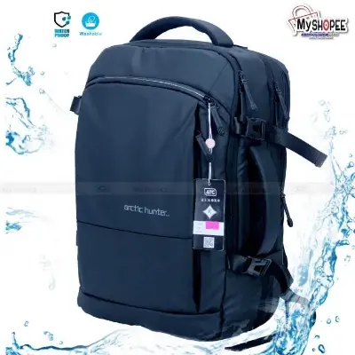 Picture of Kazi Brand artic hunter Fan's made addition ARCTIC HUNTER Backpack Men Fit 17.6 inch Laptop USB Charging Multi-layer Men's Bag Large Capacity Backpacks, Expandable Backpacks - Backpack MY SHOPEE BD