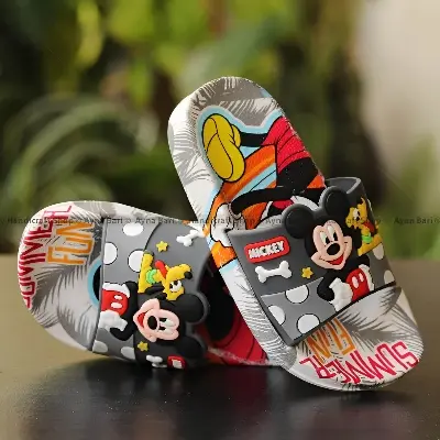 Picture of Slides for Child | Mickey- 009 | Shipper for boys sandal for kids room slipper Chidren new Sandal Slippers  summer Slipper 3D Printed
