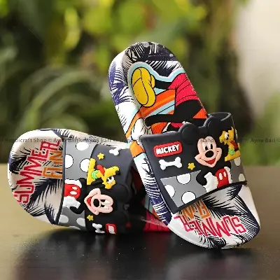 Picture of Slides for Child | Mickey- 009 | Shipper for boys sandal for kids room slipper Chidren new Sandal Slippers  summer Slipper 3D Printed