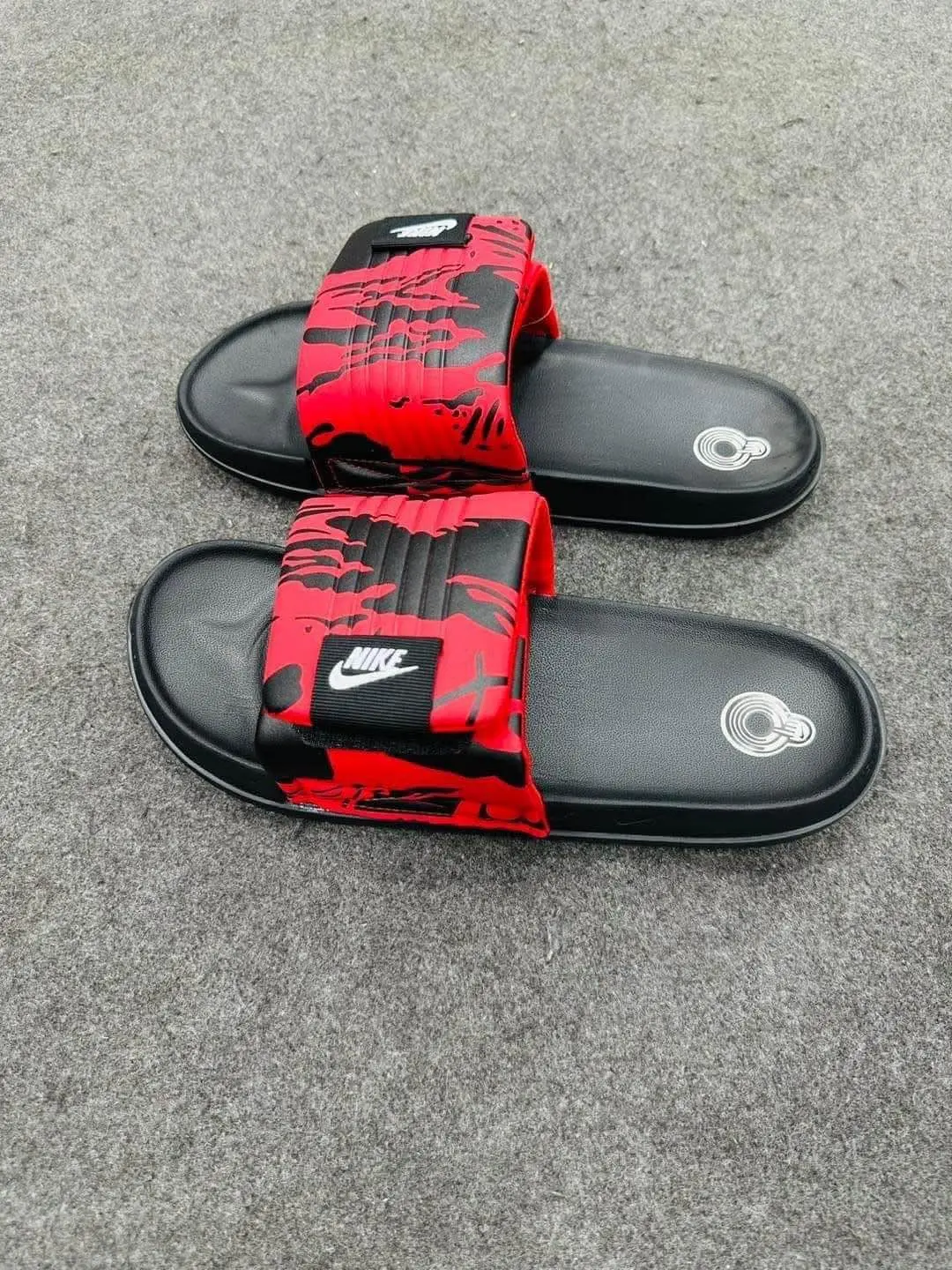 Picture of New Collection Black White Red And Yellow Color NK Slide Slipper Sandal For Men M25002