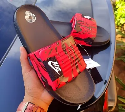 Picture of Stylish Rad Folding Nikee Printe Slides Slipper for Men TreadVibe