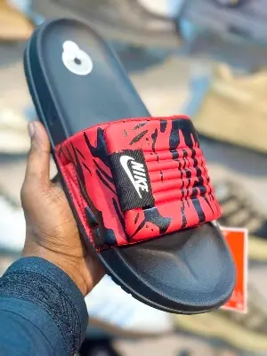 Picture of 2025 New Trendy Black White And Red Color NK Slide Slipper Sandal For Men M25001