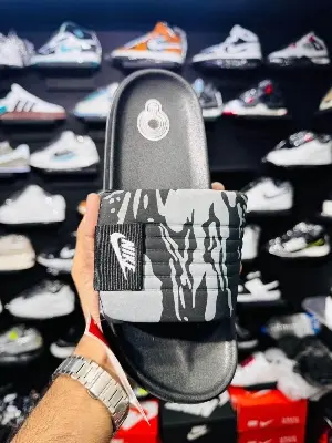 Picture of 2025 New Trendy Black White And Red Color NK Slide Slipper Sandal For Men M25001