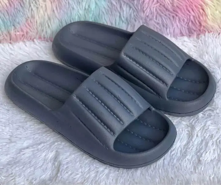 Picture of New Fashionable Stitch Design Solid Color Soft Quick Dry Comfortable Cloud Eva Slippers Slides for Men