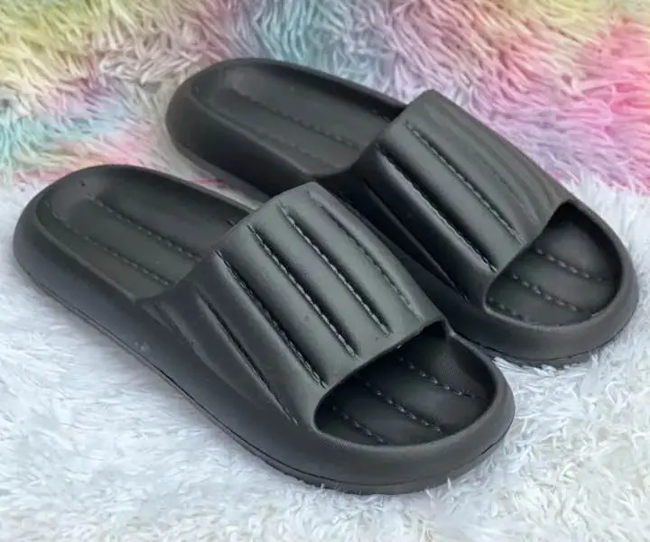 Picture of New Fashionable Stitch Design Solid Color Soft Quick Dry Comfortable Cloud Eva Slippers Slides for Men