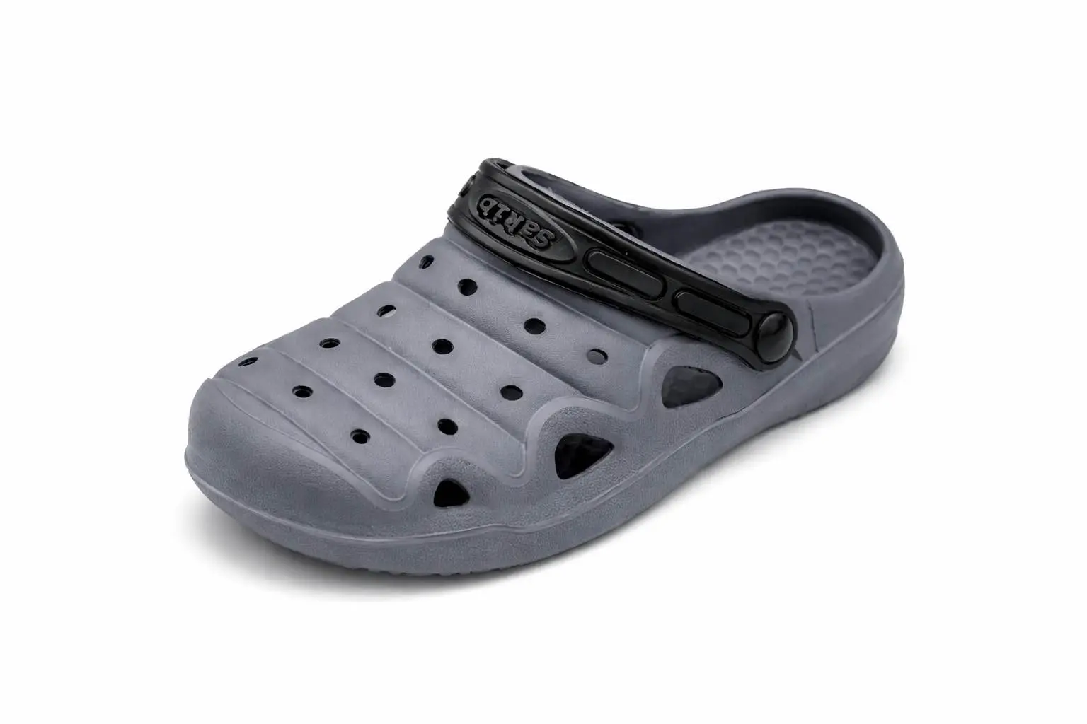 Picture of New Comfortable Lightweight EVA Rubber Slim-Sole Crocs Half Shoes & Sandals for Men – Trendy, Breathable & Easy Slip-On