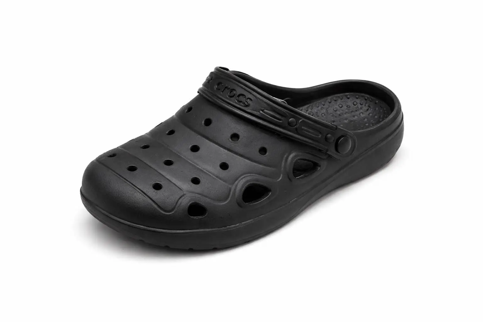 Picture of New Comfortable Lightweight EVA Rubber Slim-Sole Crocs Half Shoes & Sandals for Men – Trendy, Breathable & Easy Slip-On